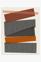Load image into Gallery viewer, Color Field in Orange Rug
