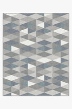 Load image into Gallery viewer, Tessera Teal Blue Rug