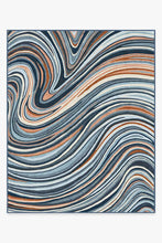 Load image into Gallery viewer, Agate Arctic Blue Rug