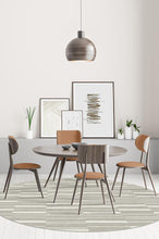 Load image into Gallery viewer, Broken Stripe Grey Rug