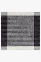 Load image into Gallery viewer, Buffalo Plaid Black & White Rug