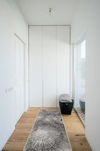 Load image into Gallery viewer, Chrysanthemum Ash Grey Rug