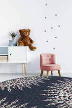 Load image into Gallery viewer, Cosima Navy Pink Rug