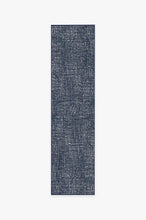 Load image into Gallery viewer, Crosshatch Sapphire Rug