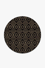 Load image into Gallery viewer, Diamond Trellis Black Rug
