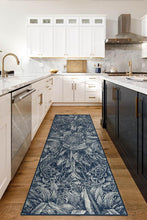 Load image into Gallery viewer, Echeveria Navy Rug