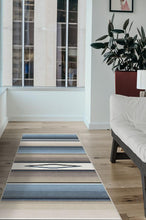 Load image into Gallery viewer, Falsa Stripes Blue Rug