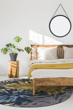 Load image into Gallery viewer, Genevieve Floral Grey Rug
