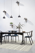 Load image into Gallery viewer, Hudson Stripe Grey Rug
