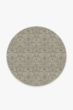 Load image into Gallery viewer, Lacis Damask Black & Ivory Rug
