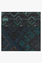 Load image into Gallery viewer, Lunara Geo Sapphire Rug