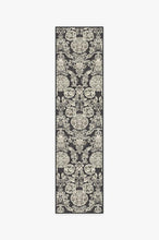 Load image into Gallery viewer, Mickey Damask Charcoal Rug