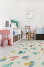 Load image into Gallery viewer, Mickey Polka Dots Multicolor Rug