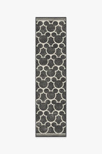 Load image into Gallery viewer, Mickey Trellis Black Rug