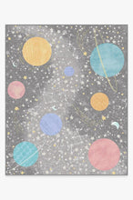 Load image into Gallery viewer, Outer Space Soft Grey Rug