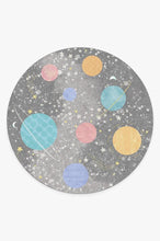 Load image into Gallery viewer, Outer Space Soft Grey Rug