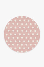 Load image into Gallery viewer, Polka Star Pink Rug