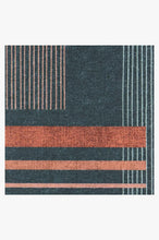 Load image into Gallery viewer, Quadra Teal Rug