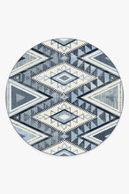 Load image into Gallery viewer, Santa Fe Blue Rug