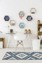 Load image into Gallery viewer, Santa Fe Blue Rug