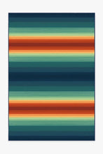 Load image into Gallery viewer, Outdoor Serape Stripe Multicolor Rug
