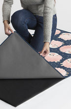 Load image into Gallery viewer, Sleepy Sheep Navy Pink Rug