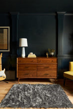 Load image into Gallery viewer, Stormy Grey Shag Rug