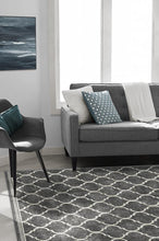 Load image into Gallery viewer, Terali Black Rug