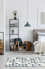 Load image into Gallery viewer, Tierce Teal Rug