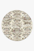 Load image into Gallery viewer, Transitional Damask Natural Rug