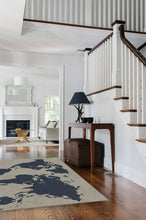 Load image into Gallery viewer, World Map Ivory Rug