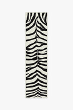 Load image into Gallery viewer, Zebra Black Rug