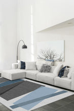 Load image into Gallery viewer, Color Field in Blue Rug
