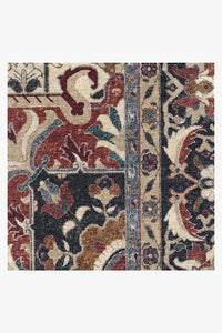 Hendesi Heriz Bordeaux Rug