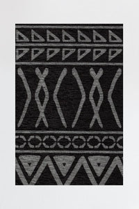 Henna Black Rug