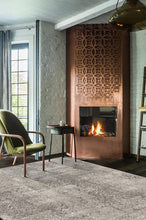 Load image into Gallery viewer, Herringbone Batik Ash Grey Rug
