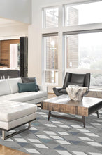 Load image into Gallery viewer, Pico Diamond Teal Rug
