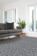 Load image into Gallery viewer, Posy Black &amp; White Rug

