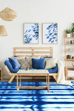 Load image into Gallery viewer, Shibori Ni Indigo Rug
