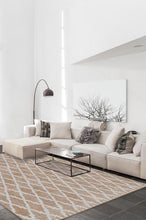 Load image into Gallery viewer, Soraya Trellis Rose Gold Rug
