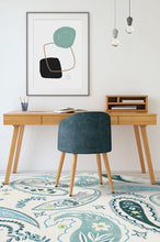 Load image into Gallery viewer, Boteh Blue Rug
