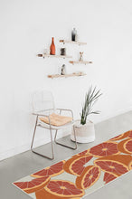 Load image into Gallery viewer, Citrus Blood Orange Rug
