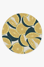 Load image into Gallery viewer, Citrus Teal Rug
