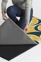 Load image into Gallery viewer, Citrus Teal Rug
