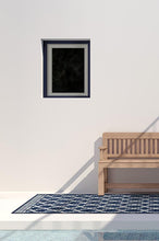 Load image into Gallery viewer, Outdoor Cleo Trellis Royal Blue Rug
