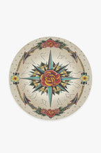 Load image into Gallery viewer, Compass Rose Rug
