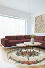 Load image into Gallery viewer, Compass Rose Rug

