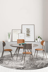 Cosmic Marble Grey Rug