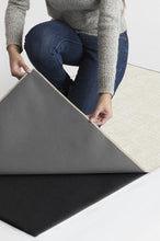 Load image into Gallery viewer, Crosshatch Light Grey Rug
