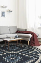 Load image into Gallery viewer, Dakotah Ivory Blue Rug
